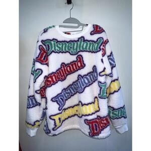 Disney Parks Disneyland Sweatshirt Sweater Oversized Small New NWT Orig $65!
